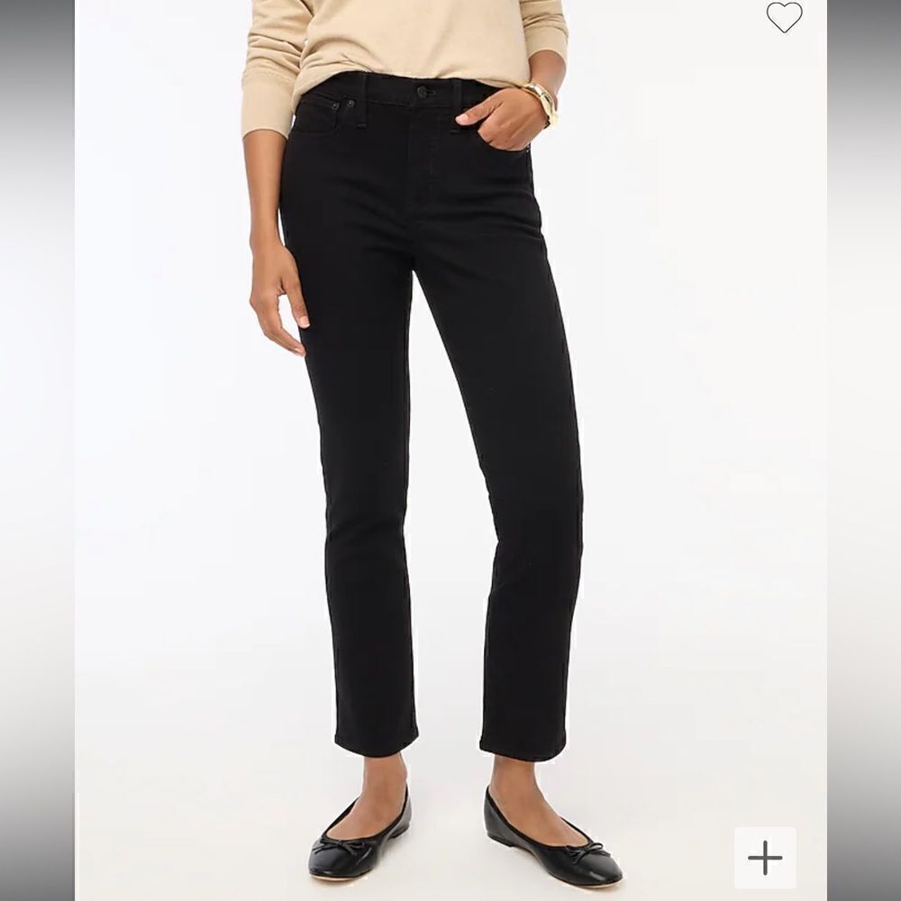 J. Crew Tall essential straight jean in all-day stretch